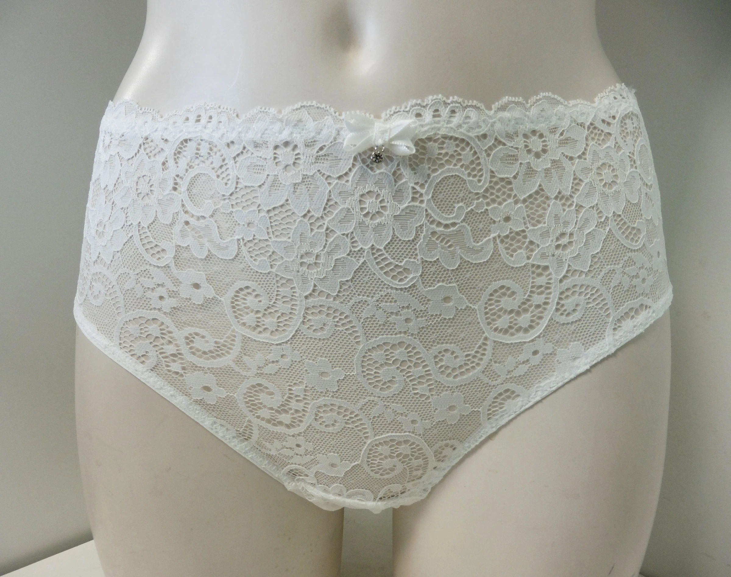 Set van 4 witte hoge broeken maat 38/40 – photo 2